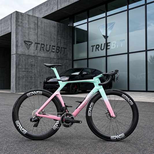 Colnago Y1Rs Custom — Aqua Rose Gradient