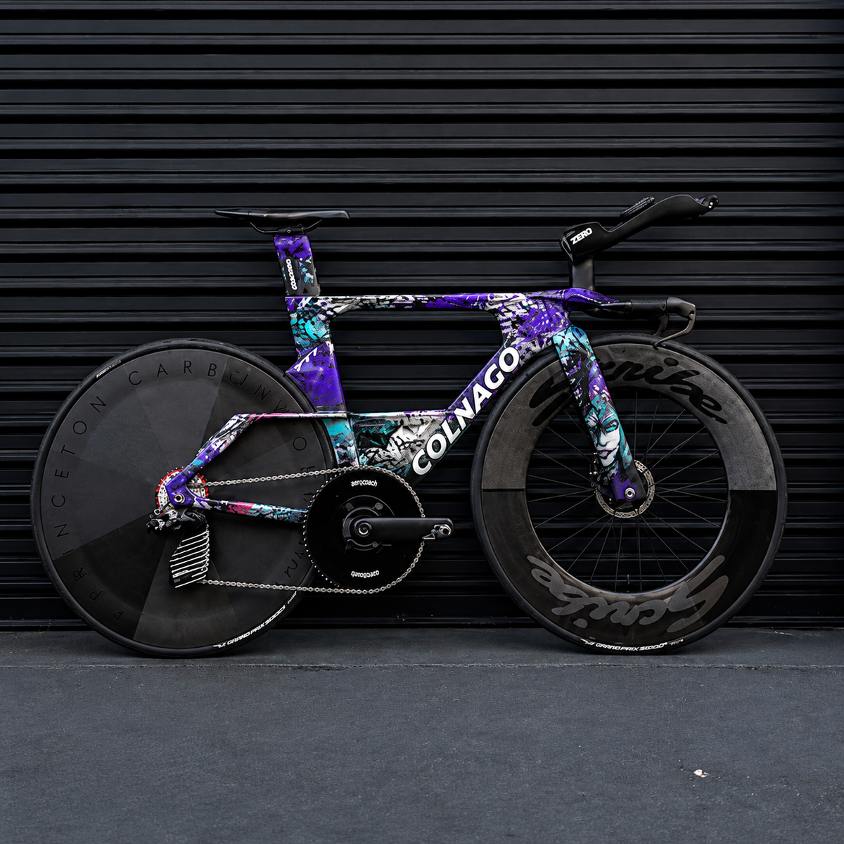 Colnago TT1 Custom — Deep Purple Art Edition