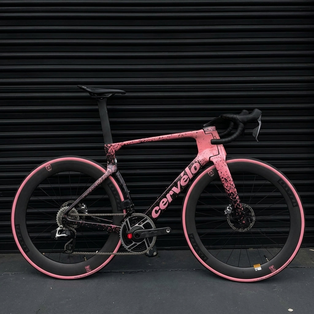 Cervélo S5 Custom — Distressed Pink