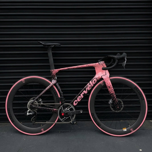Cervélo S5 Custom — Distressed Pink