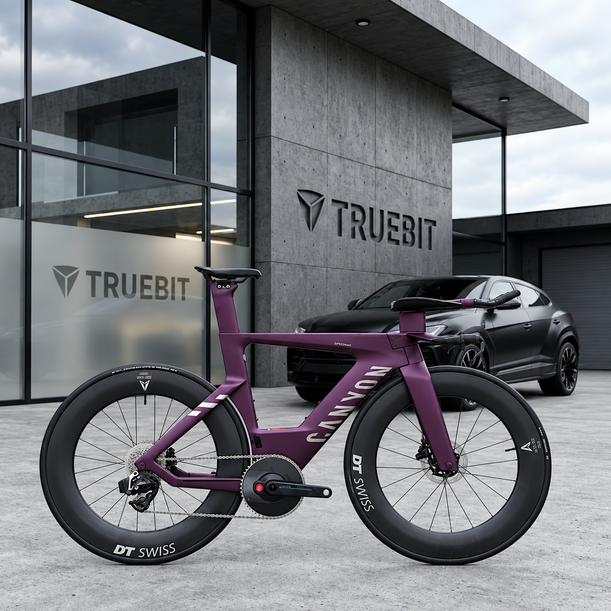 Canyon Speedmax CFR Custom — Midnight Rose
