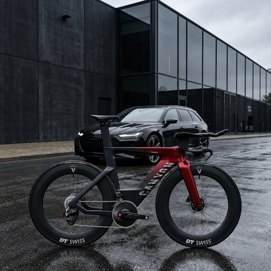 Canyon Speedmax CFR Custom — Ferrari Black Gradient